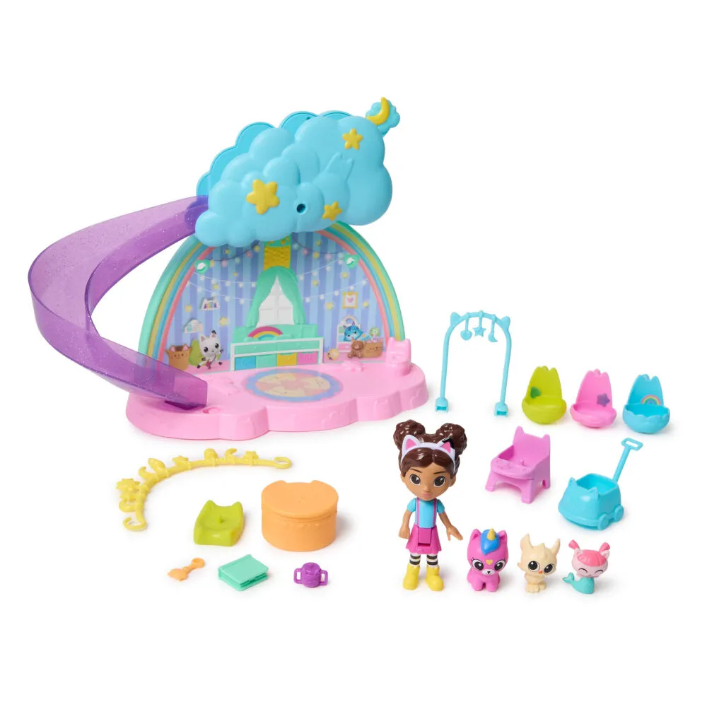 Spin Master Gabby's Dollhouse Kitty Care Ear Purrfect Playroom 6071538 Thumbnail 4