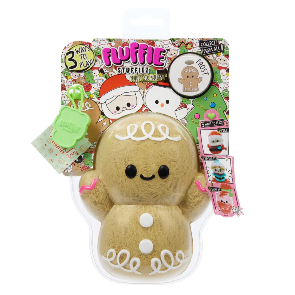 MGA Entertainment Fluffie Stuffiez Small Plush - Holiday Gingerbread 514466EUC Thumbnail 10