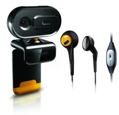 Philips SPZ2500/10 webcam 1,3 MP 640 x 480 Piksel USB 2.0 Siyah