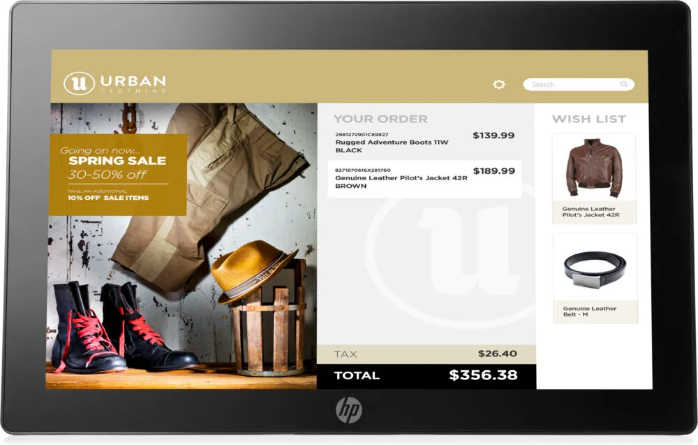 HP RP9 G1 Perakende Sistemi, Model 9015 V8L75EA Thumbnail 1