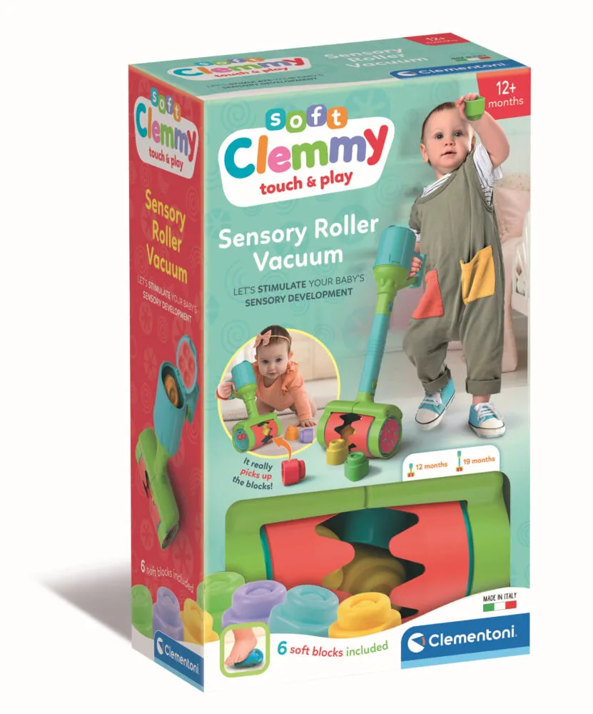 Clementoni Soft Clemmy Vacuum Cleaner 17975 Thumbnail 2