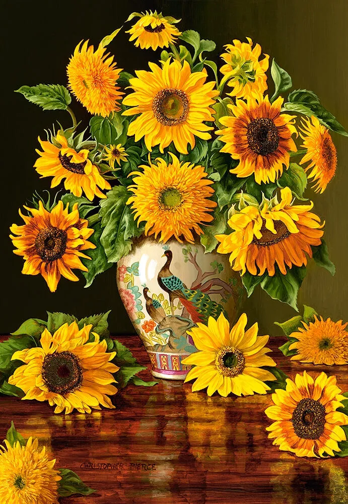 Castorland C-103843-2 puzzle Yapboz 1000 adet Flora Thumbnail 1
