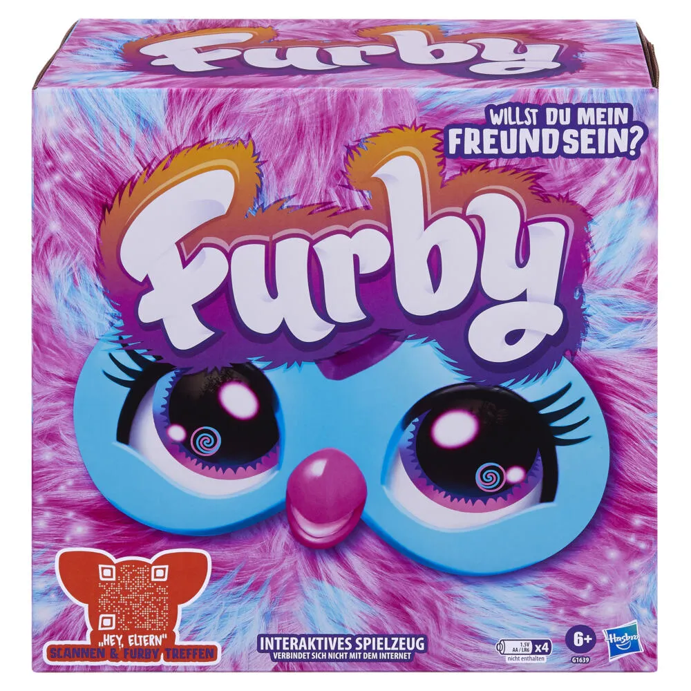 Hasbro Furby Pamuk Şeker Pembesi Renginde İnteraktif Oyuncak Peluş Oyuncak