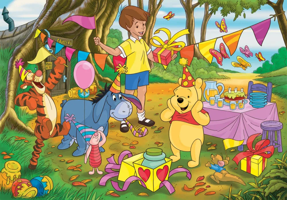 Clementoni Winnie the Pooh 24201 24 Parça Puzzle Thumbnail 1