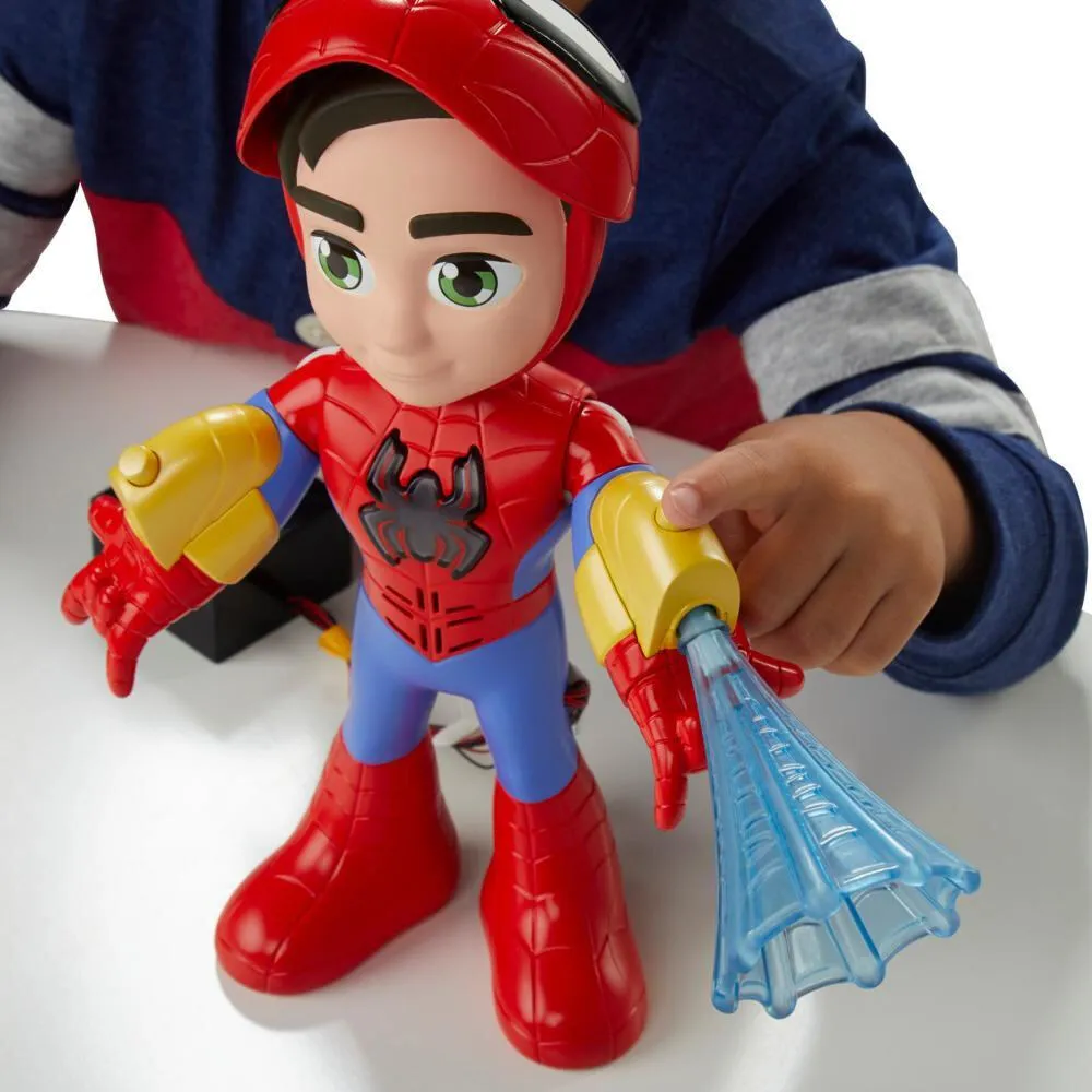 Hasbro Marvel Spidey and His Amazing Friends Electronic Suit Up Spidey F83175L0 Thumbnail 10