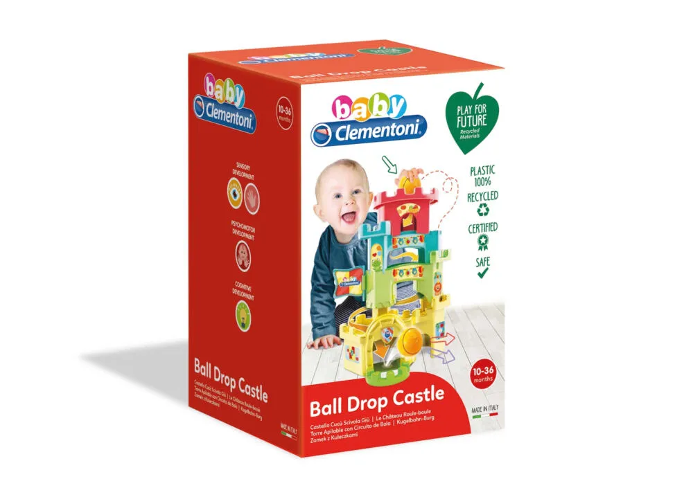 Clementoni Roll & Drop Fun Castle Thumbnail 1