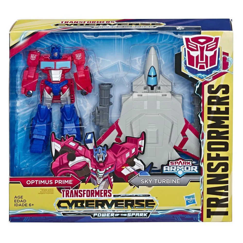 Hasbro Transformers Toys Cyberverse Spark Armor Optimus Prime E4328ES0 Thumbnail 3