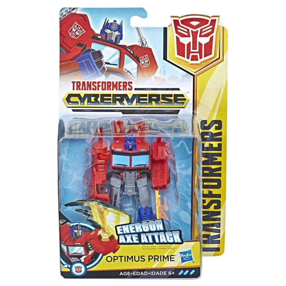 Hasbro Cyberverse Warrior Class Optimus Prime E1901ES0 Thumbnail 2