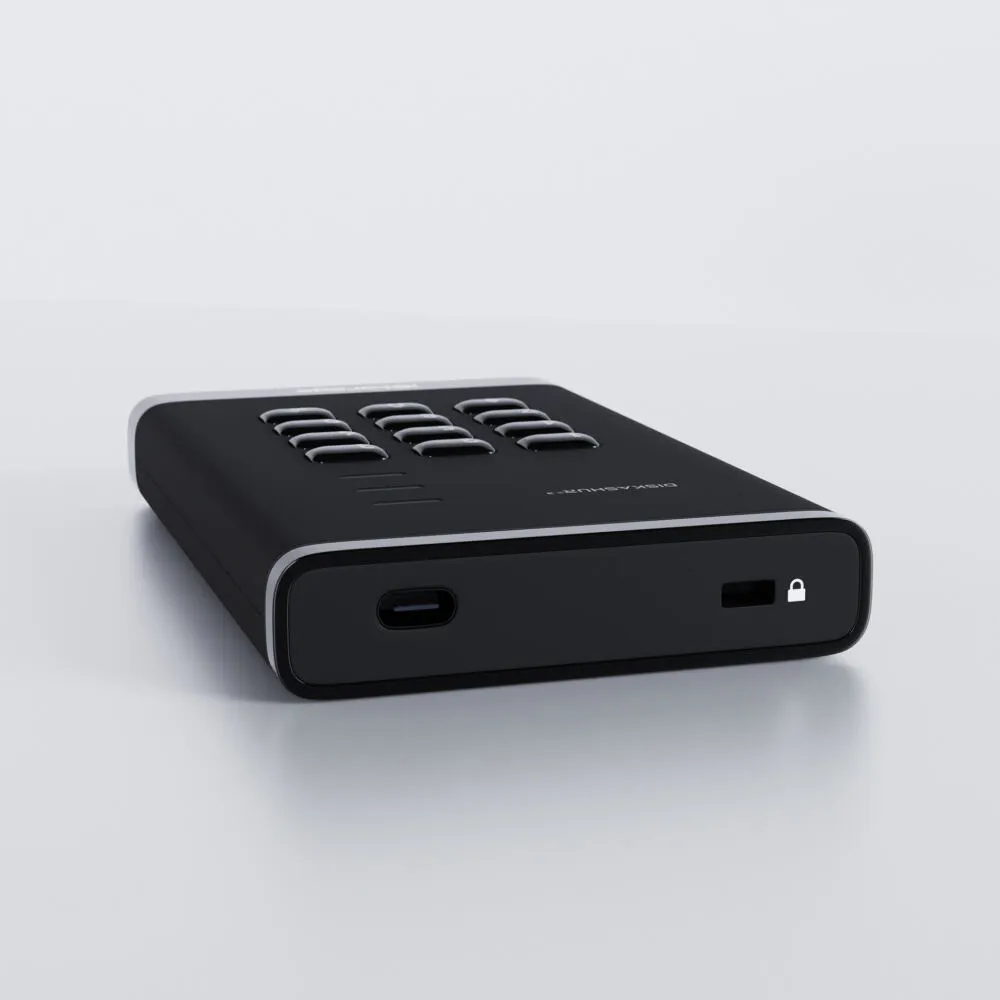 iStorage diskAshur3 HDD IS-DA3-256-5000-B 5 TB 2.5" USB 3.2 Taşınabilir Harici Hard Disk Thumbnail 7