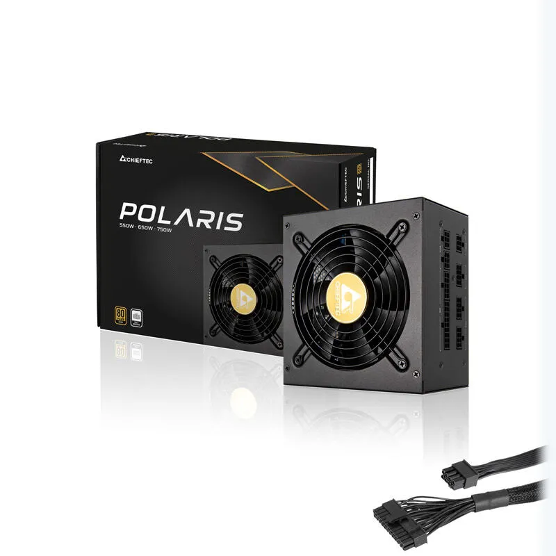 Chieftec Polaris 550 W PPS-550FC 80 PLUS Gold Güç Kaynağı Thumbnail 6