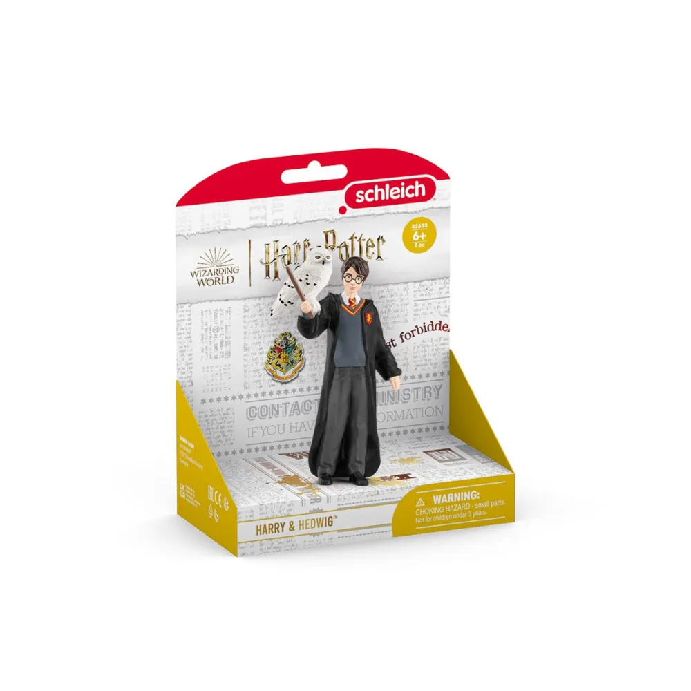 schleich Harry Potter 42633 Potter™ & Hedwig 2 Parça Oyuncak Figür Thumbnail 11