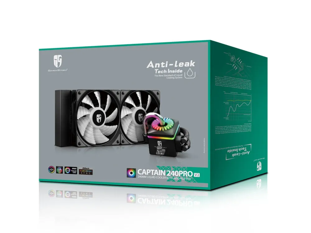 DeepCool CAPTAIN 240PRO V2 DP-GS-H12AR-CT240PV2 Thumbnail 11