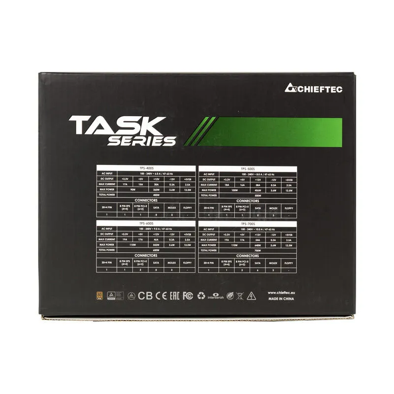Chieftec TPS-700S 700 W 80 PLUS Bronze ATX Güç Kaynağı Thumbnail 3