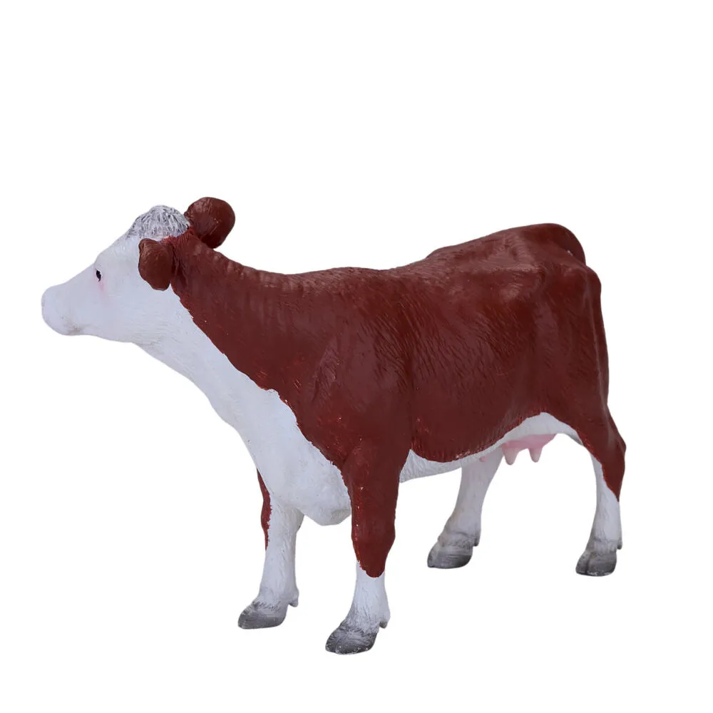 Mojo Fun Hereford Cow 381074 FARMLAND İnek Oyuncak Figür Thumbnail 8