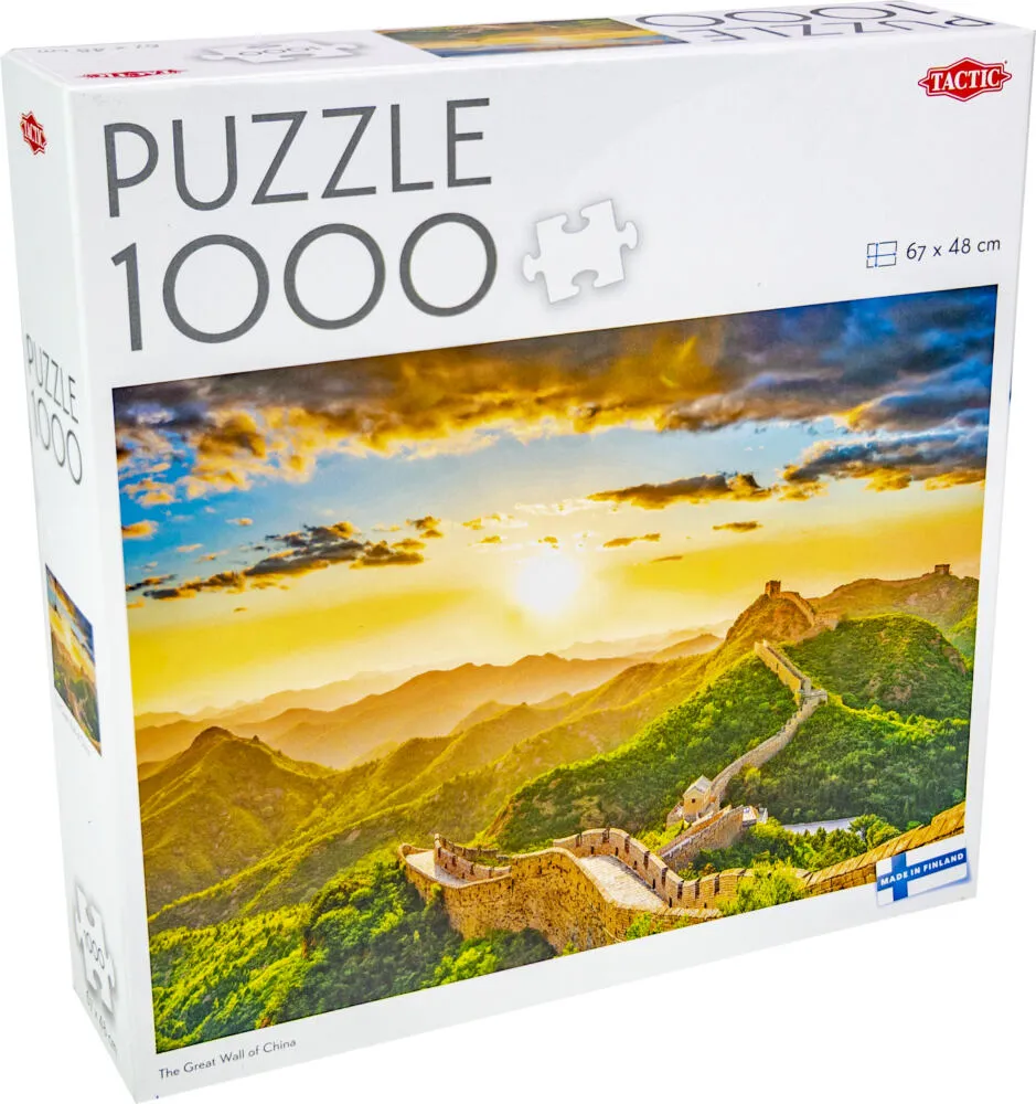 Tactic Lovers The Great Wall of China Yapboz 1000 adet Şehir Thumbnail 1