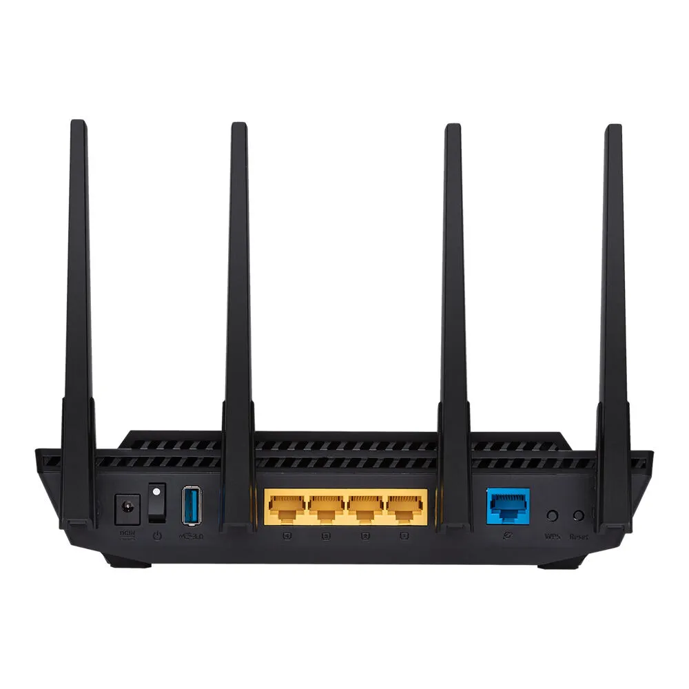 ASUS RT-AX58U 4 GHz 90IG04Q0-MU2R10 Masaüstü yönlendiricisi Router Thumbnail 2