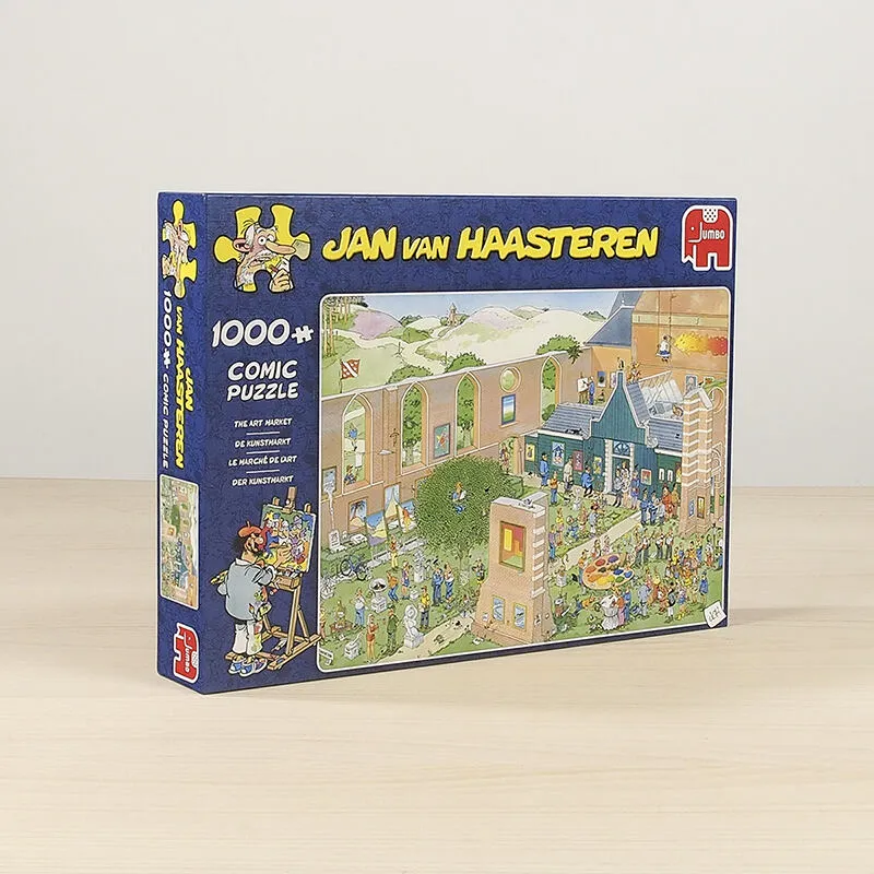Jumbo The Art Market 1000 Parça 20022 Puzzle Thumbnail 4
