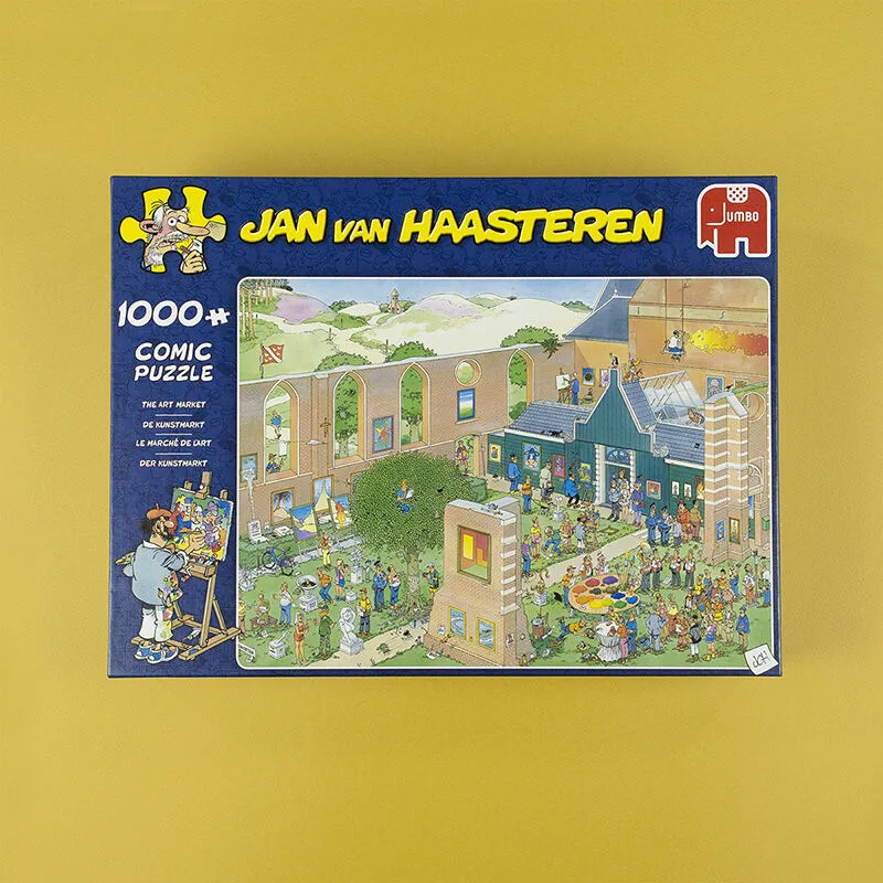 Jumbo The Art Market 1000 Parça 20022 Puzzle Thumbnail 3