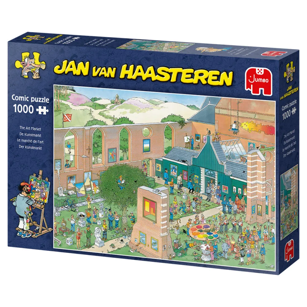 Jumbo The Art Market 1000 Parça 20022 Puzzle Thumbnail 6