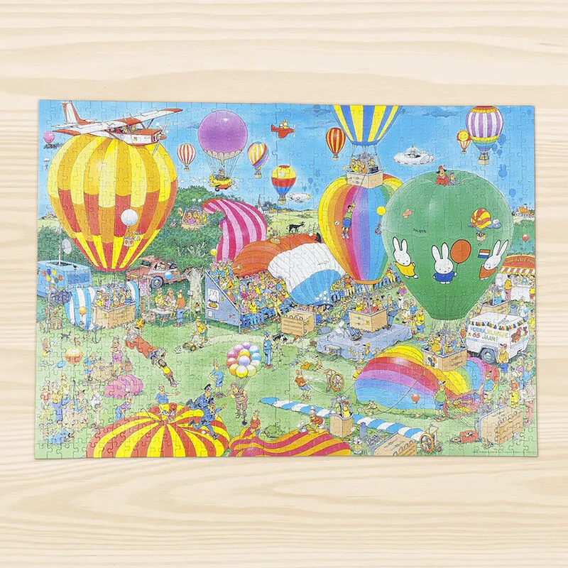 Jumbo Hooray, miffy 65 years 1000 Parça 20024 Puzzle Thumbnail 4