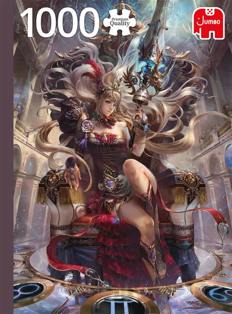 Jumbo Zodiac Queen 1000 Parça 18857 Puzzle Thumbnail 4