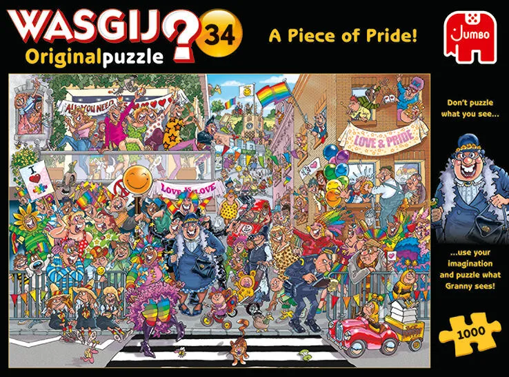 Jumbo 19181 1000 Parça Puzzle Thumbnail 3