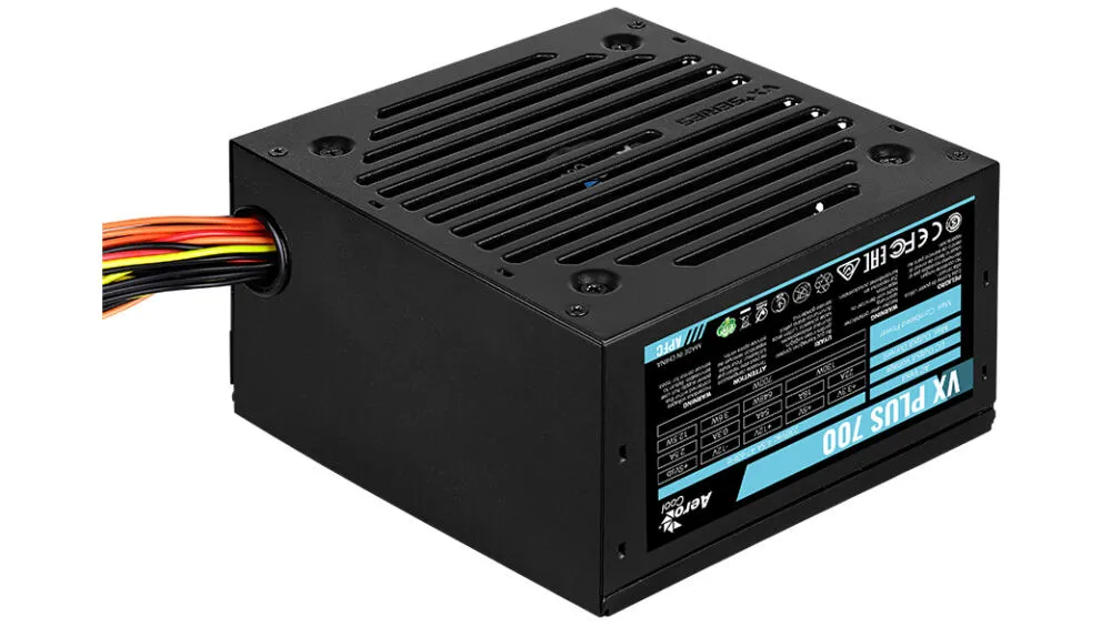 Aerocool VX PLUS 700 W AEROPGSVX-700PLUS-80 ATX Güç Kaynağı Thumbnail 1