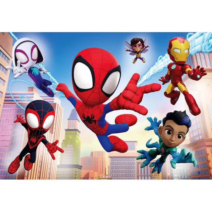 Clementoni Spidey & His Amazing Friends 21625 60 Parça Puzzle Thumbnail 4