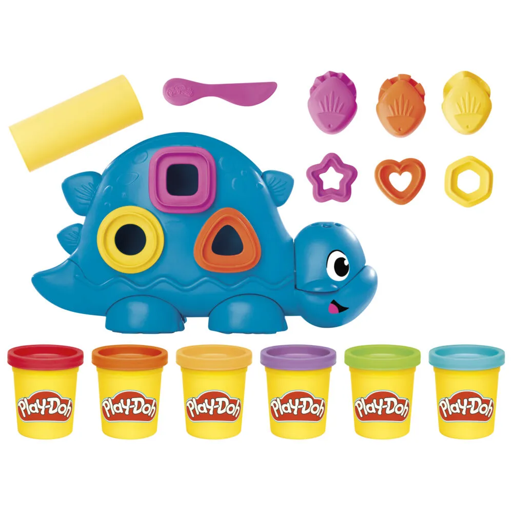 Play-Doh Başlangıç Seti Şekiller ve Renkler Dino Thumbnail 1