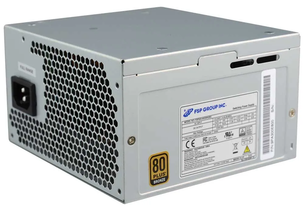 FSP FSP300-60GMN 85+ güç kaynağı ünitesi 300 W 24-pin ATX Gri Power Supply