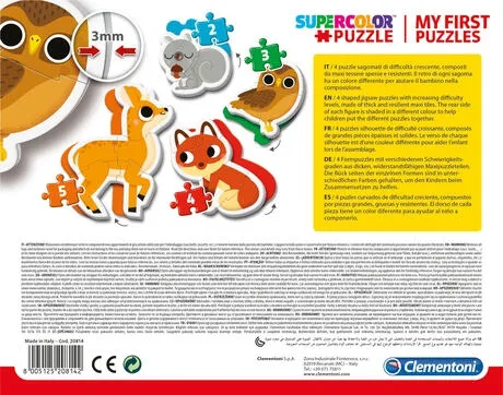 Clementoni My First Puzzles 20814 3 Parça Puzzle Thumbnail 7
