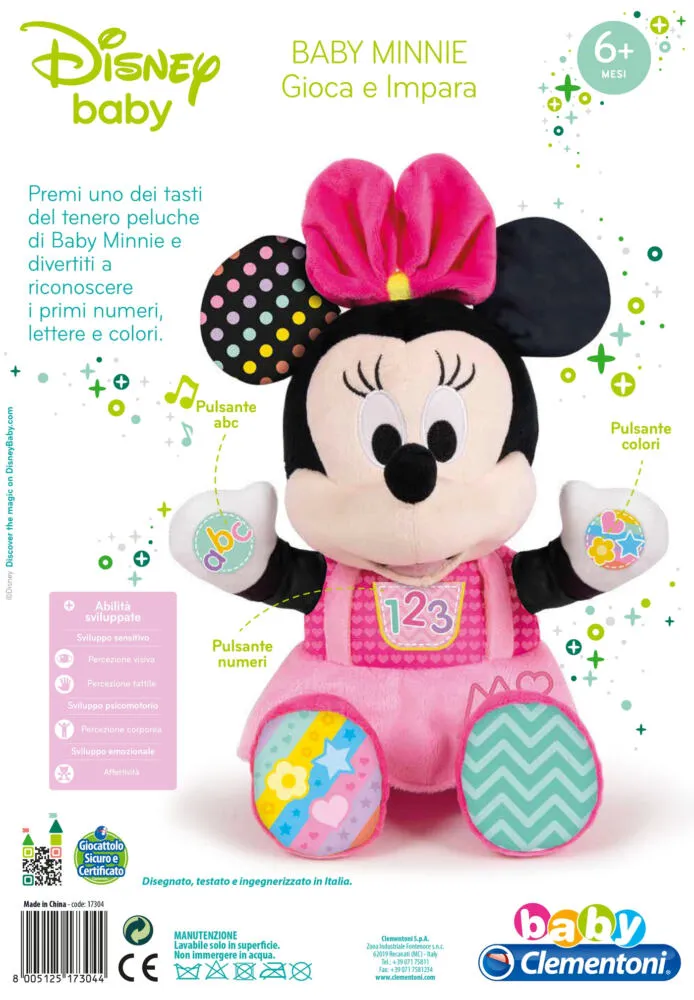 Clementoni Baby Minnie Play and Learn 17304 Thumbnail 4