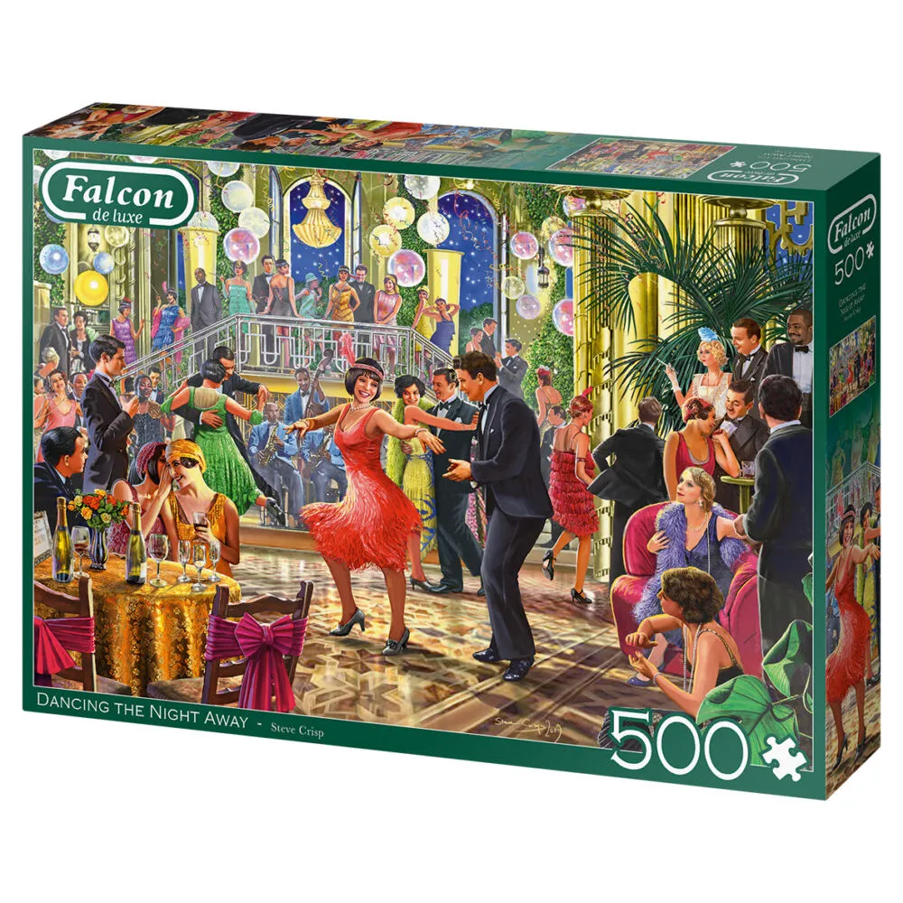 Jumbo Dancing the Night Away 500 Parça 11291 Puzzle Thumbnail 3