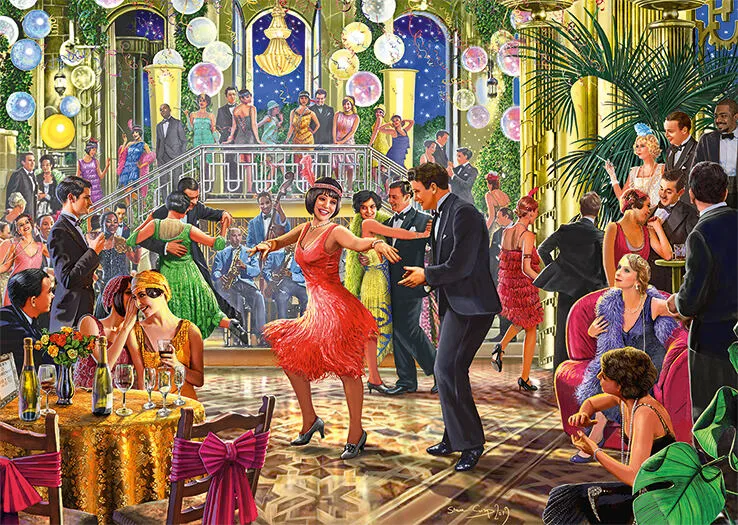 Jumbo Dancing the Night Away 500 Parça 11291 Puzzle Thumbnail 0