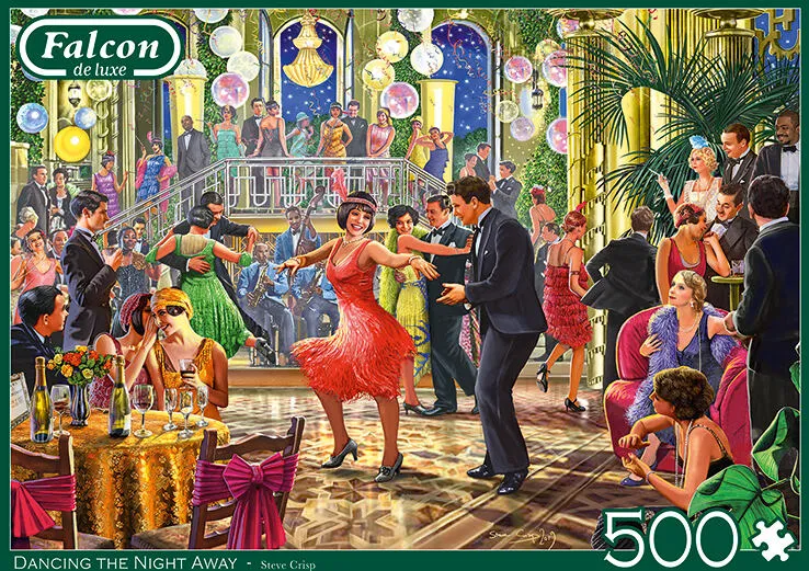 Jumbo Dancing the Night Away 500 Parça 11291 Puzzle Thumbnail 4