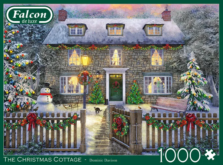 Jumbo The Christmas Cottage 1000 Parça 11313 Puzzle Thumbnail 10