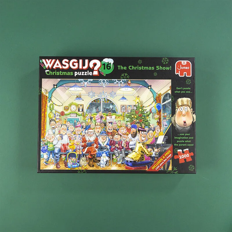 Jumbo Christmas 16 2 x1000 Parça 19183 1000 Parça Puzzle Thumbnail 3