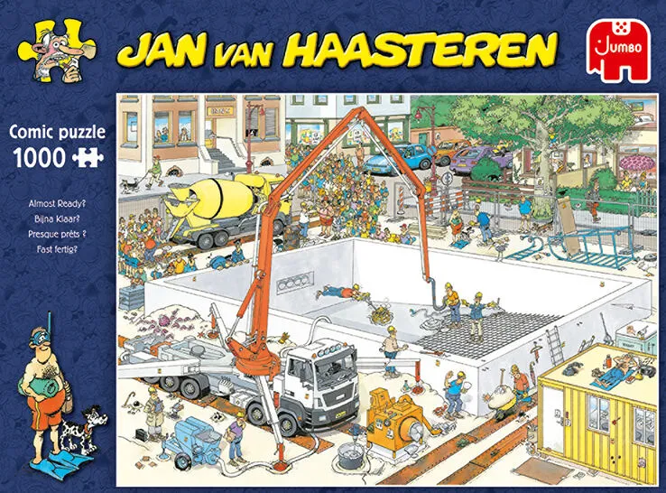 Jumbo Almost Ready? 1000 Parça 20037 Puzzle Thumbnail 4