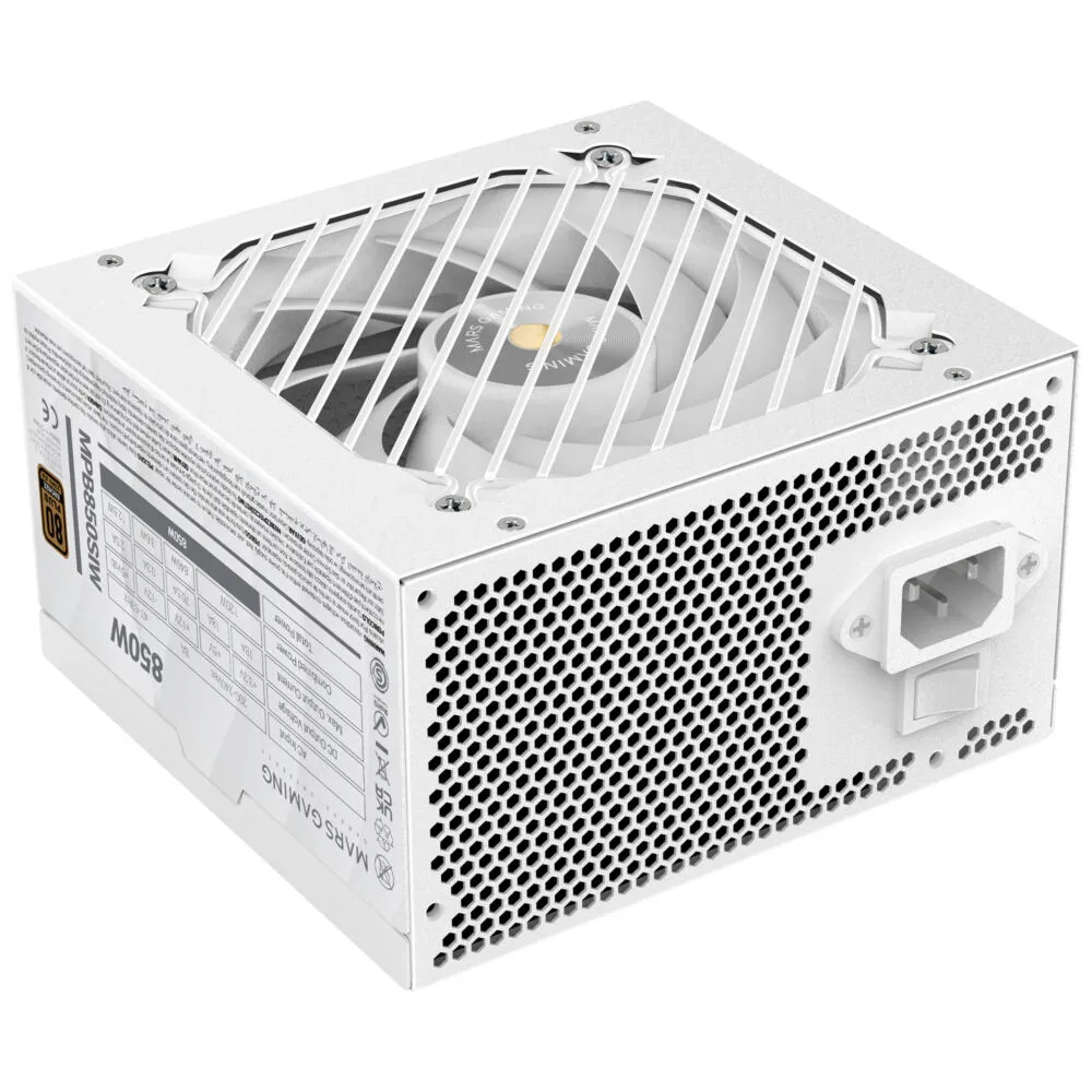 Mars Gaming MPB850SIW 850 W 80 PLUS Bronze ATX Güç Kaynağı Thumbnail 1