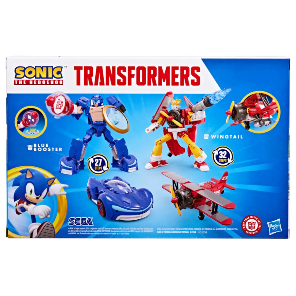Hasbro Collaborative Sonic the Hedgehog x Transformers Wingtail & Blue G07135L0 Thumbnail 8