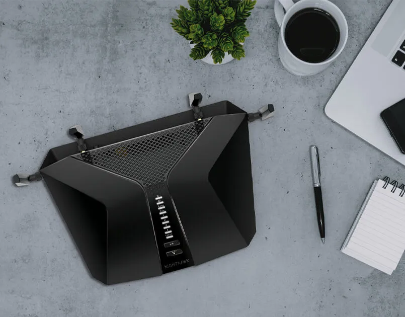 NETGEAR Nighthawk RAX50 kablosuz yönlendirici Gigabit Ethernet Çift bant (2,4 GHz / 5 GHz) Siyah Thumbnail 6