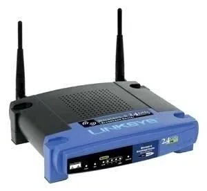 Linksys Wireless Access Point Router w/ 4-Port Switch 802.11g kablosuz yönlendirici