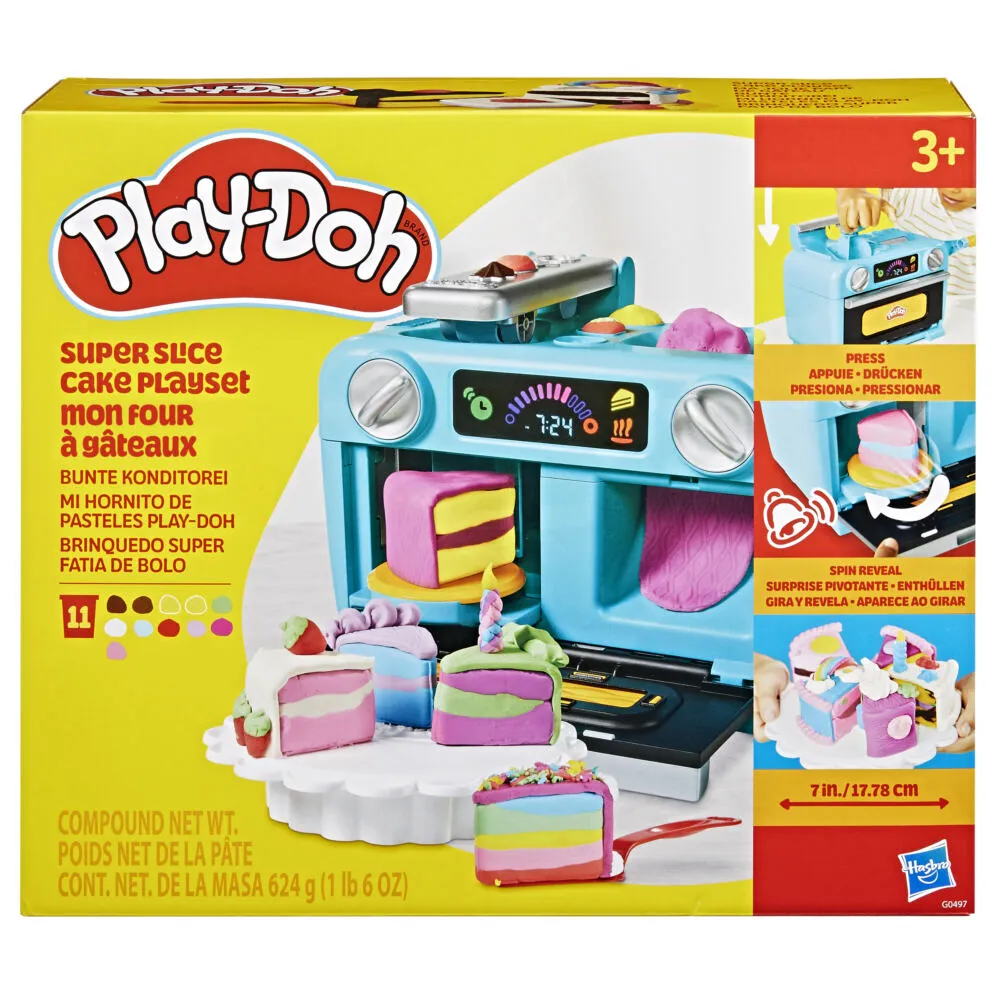 Play-Doh Süper Dilimli Pasta Oyun Seti Sanat ve El İşi Oyuncakları
