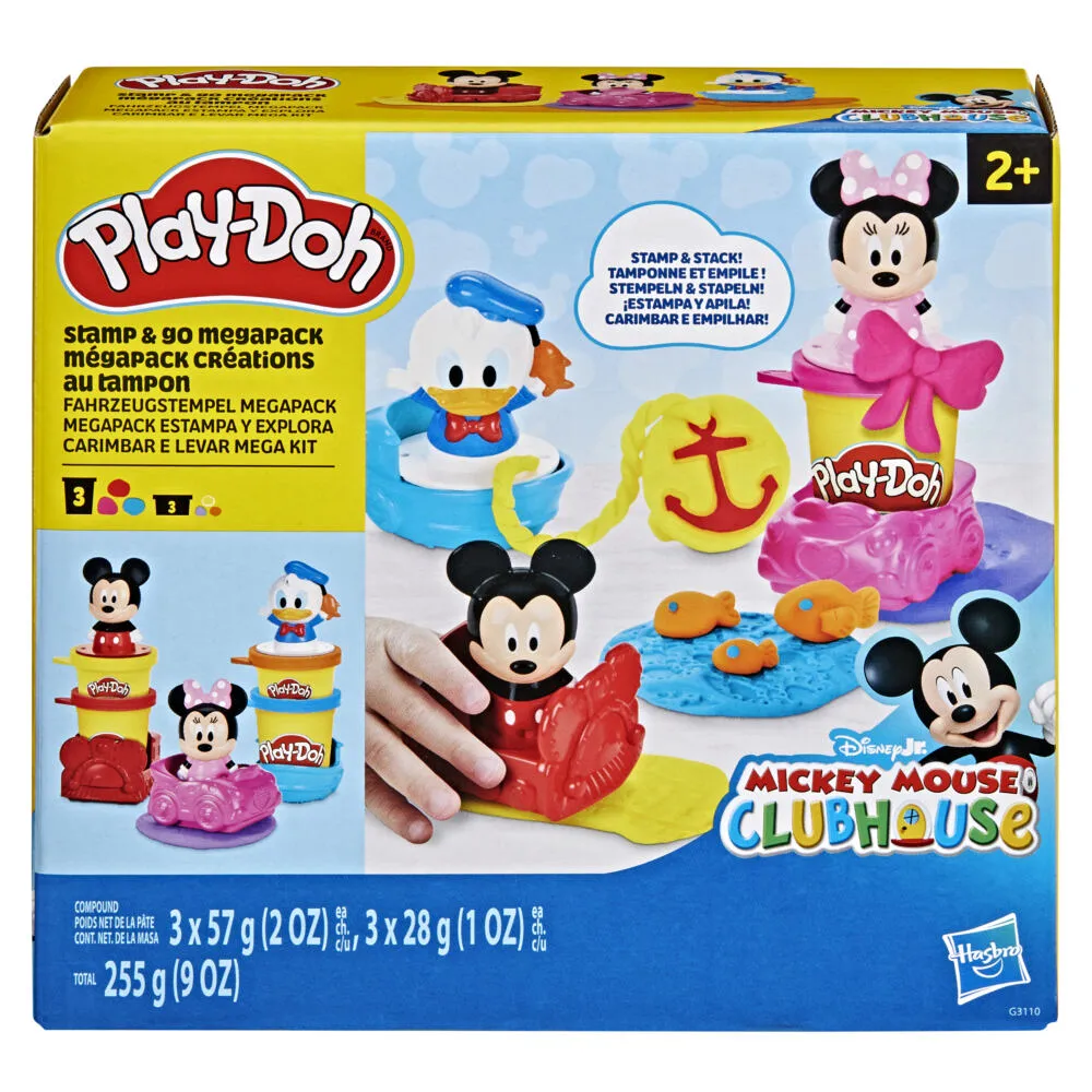 Play-Doh Disney Junior Damgala ve Oyna Mega Paketi Sanat ve El İşi Oyuncakları