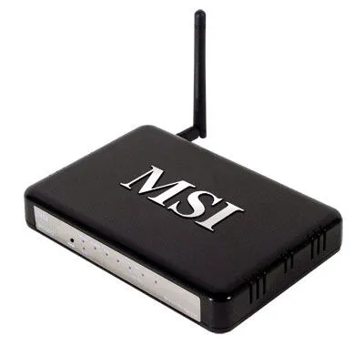 MSI Wireless broadband router RG60G kablosuz yönlendirici