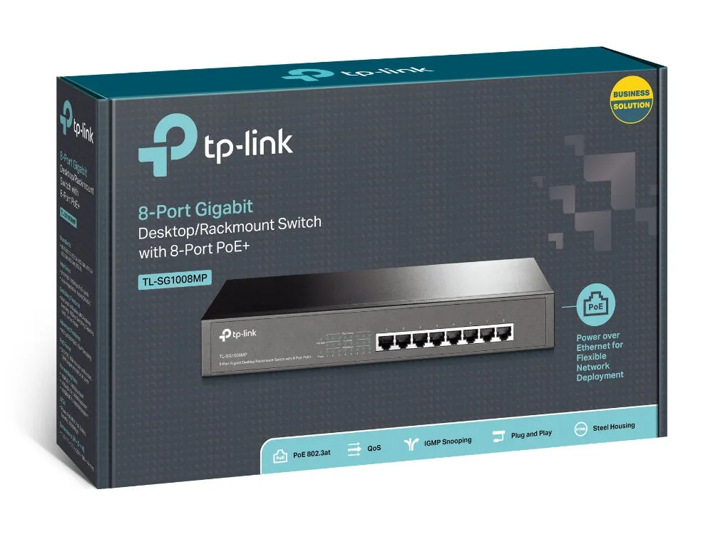 TP-Link TL-SG1008MP V2 Thumbnail 6