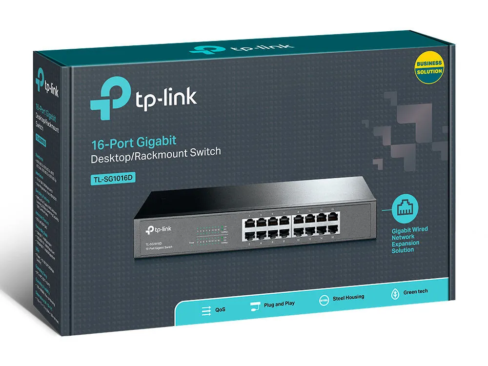 TP-Link TL-SG1016D V7 Thumbnail 6