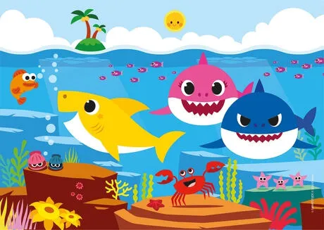 Clementoni Baby Shark 24777 20 Parça Puzzle Thumbnail 2