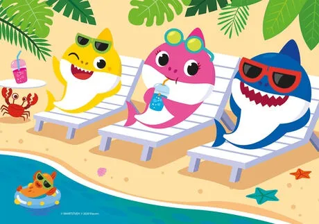 Clementoni Baby Shark 24777 20 Parça Puzzle Thumbnail 4