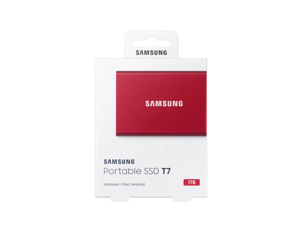 Samsung T7 1 TB MU-PC1T0R/AM SSD Thumbnail 13